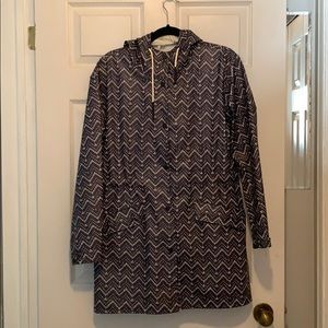 Silver Icing Rain Coat